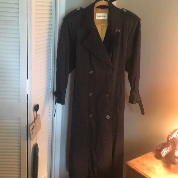 John Weitz Jackets Coats John Weitz Trench Coat Poshmark